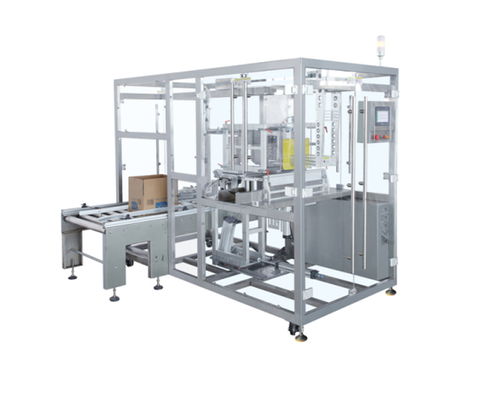 胜龙机械全自动开箱封箱生产线 饮料食品包装的智能高效解决方案